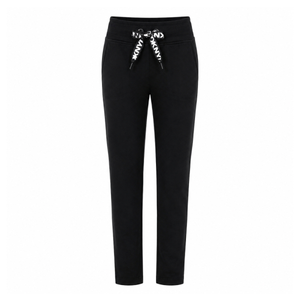 Dkny Pantalons Noir - PANTALON DE JOGGING TAILLE HAUTE AVEC LOGO - M - Ref 62 €
